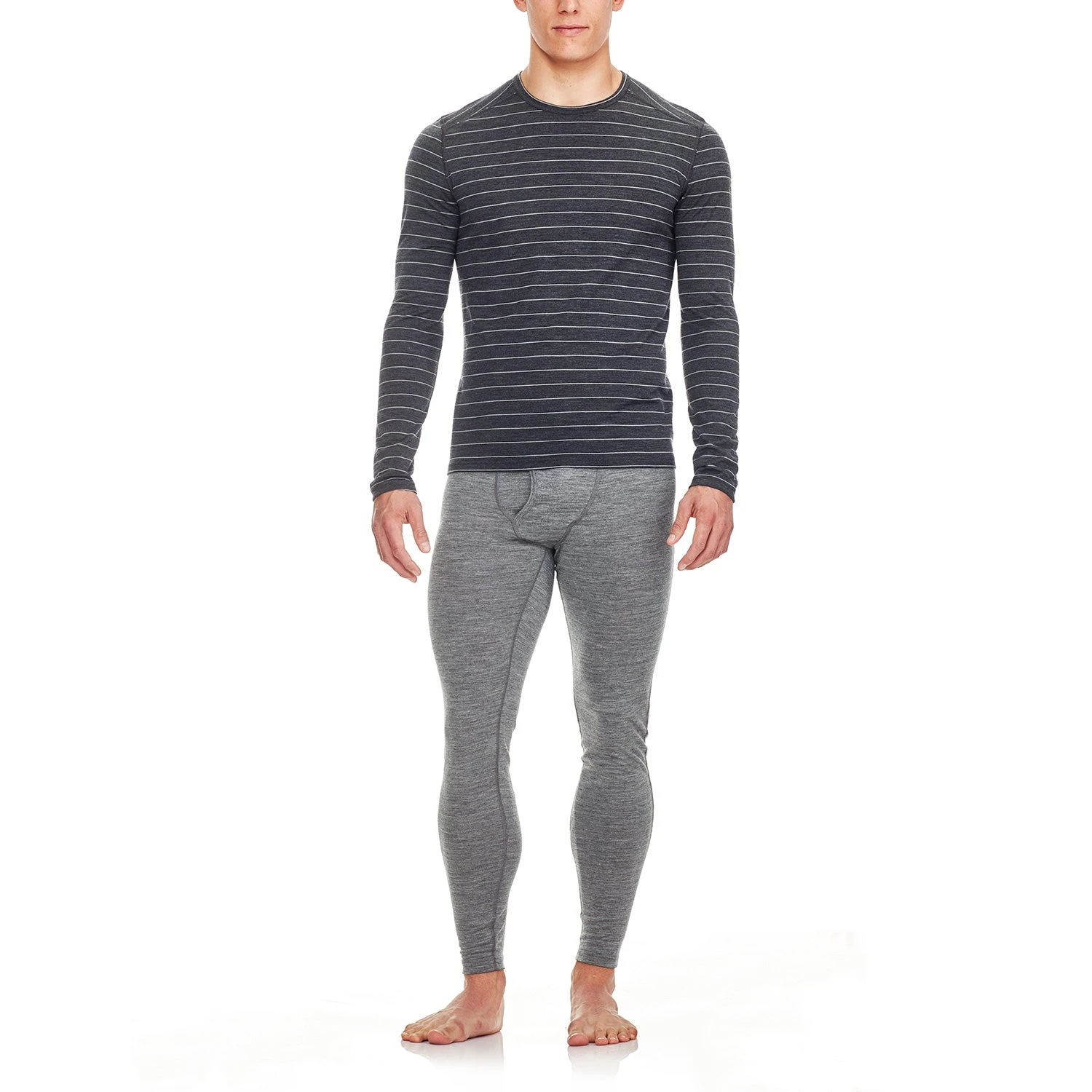 Icebreaker Oasis Long Sleeve Crewe - Men's|-|Chandail à Manches Longues Oasis - Homme 19 Icebreaker Oasis Long Sleeve Crewe - Men's|-|Chandail à Manches Longues Oasis - Homme - Image 17