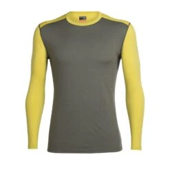 Icebreaker Oasis Long Sleeve Crewe - Men's|-|Chandail à Manches Longues Oasis - Homme 34 Icebreaker Oasis Long Sleeve Crewe - Men's|-|Chandail à Manches Longues Oasis - Homme -Icebreaker 100476 7EKona 20 20Sulfur