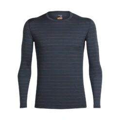 Icebreaker Oasis Long Sleeve Crewe - Men's|-|Chandail à Manches Longues Oasis - Homme 35 Icebreaker Oasis Long Sleeve Crewe - Men's|-|Chandail à Manches Longues Oasis - Homme -Icebreaker 100476 7ENori 20Heather 20 20Copper 20 20Stripe