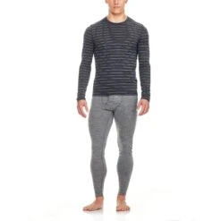 Icebreaker Oasis Leggings With Fly - Men's|-|Legging Avec Ouverture Oasis - Homme -Icebreaker 100482 7EGritstone 20Heather 7EFront df37e6e2 7c22 49cd b3ed 19a212b3fad7