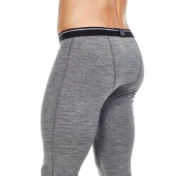 Icebreaker Oasis Leggings With Fly - Men's|-|Legging Avec Ouverture Oasis - Homme -Icebreaker 100482 7EGritstone 20Heather 7ESide 740670c7 25a9 472a b71b 6949a14d727f