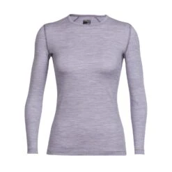 Icebreaker Oasis Long Sleeve Crewe - Women's|-|Chandail à Manches Longues Oasis Femme 30 Icebreaker Oasis Long Sleeve Crewe - Women's|-|Chandail à Manches Longues Oasis Femme -Icebreaker 100514 7ESilk 20Heather