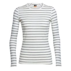 Icebreaker Oasis Long Sleeve Crewe - Women's|-|Chandail à Manches Longues Oasis Femme 38 Icebreaker Oasis Long Sleeve Crewe - Women's|-|Chandail à Manches Longues Oasis Femme -Icebreaker 100514 7ESnow 20 20Stealth 20 20Stripe