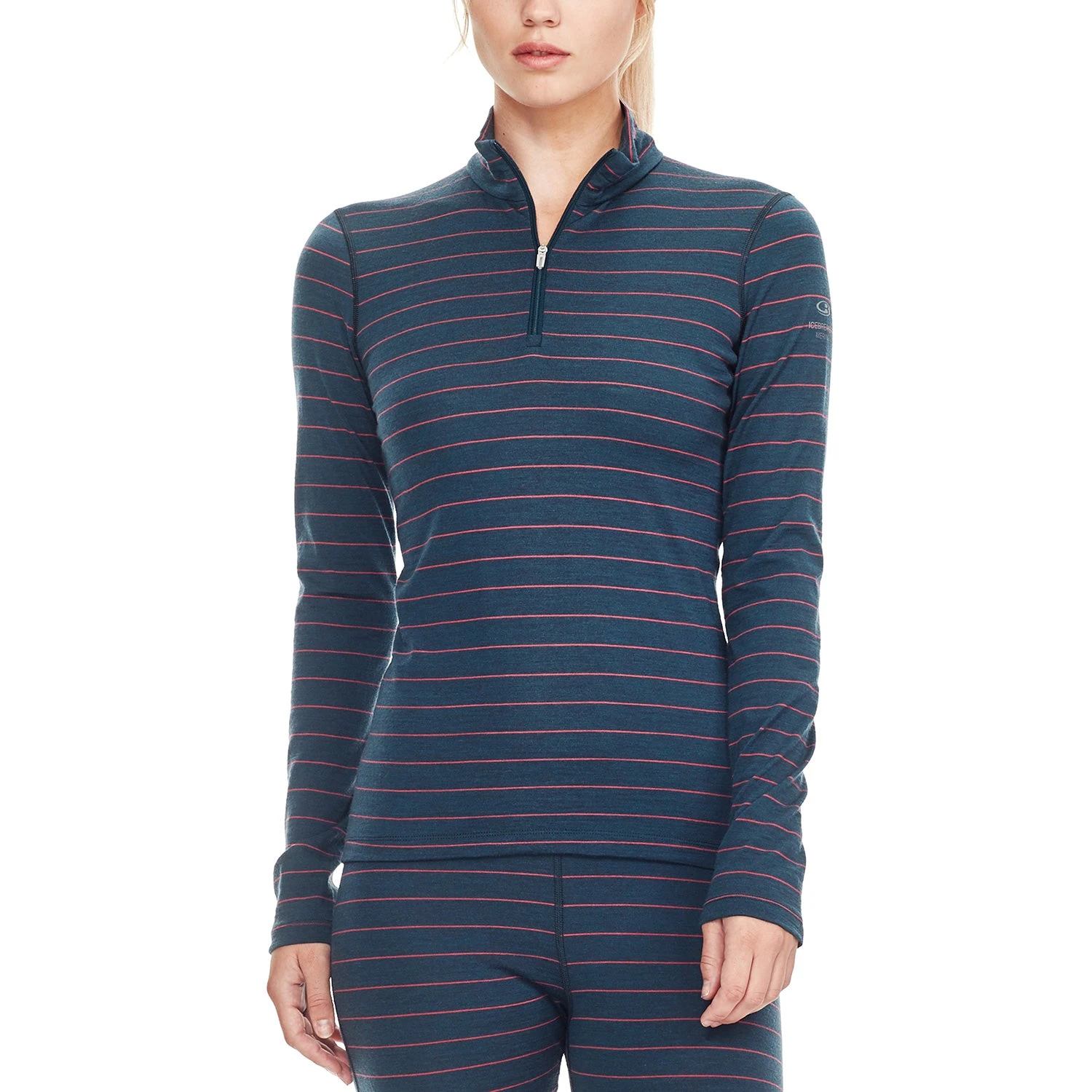 Icebreaker Oasis Long Sleeve Half Zip - Women's|-|Chandail à Manches Longues Et Demi-glissière Oasis Femme 10 Icebreaker Oasis Long Sleeve Half Zip - Women's|-|Chandail à Manches Longues Et Demi-glissière Oasis Femme - Image 8