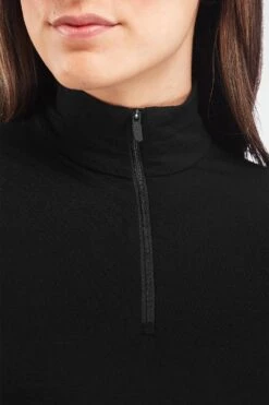 Icebreaker Oasis Long Sleeve Half Zip - Women's|-|Chandail à Manches Longues Et Demi-glissière Oasis Femme 29 Icebreaker Oasis Long Sleeve Half Zip - Women's|-|Chandail à Manches Longues Et Demi-glissière Oasis Femme -Icebreaker 100515 7E 7EBlack 20Detail