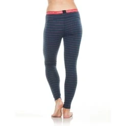 Icebreaker Oasis Leggings - Women's|-|Legging Oasis Femme 27 Icebreaker Oasis Leggings - Women's|-|Legging Oasis Femme -Icebreaker 100521 7ENori 20Heather 20 20Wild 20Rose 20 20Stripe 7EBackModel