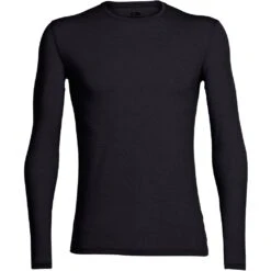 Icebreaker Anatomica Crewe Long Sleeve Shirt Men - Black/Monsoon 7 Icebreaker Anatomica Crewe Long Sleeve Shirt Men - Black/Monsoon -Icebreaker 187069 00 d 343539