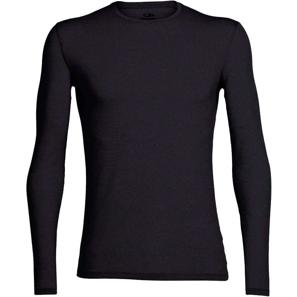 Icebreaker Anatomica Crewe Long Sleeve Shirt Men - Black/Monsoon 5 Icebreaker Anatomica Crewe Long Sleeve Shirt Men - Black/Monsoon - Image 3