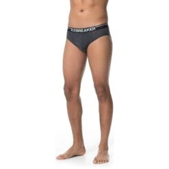 Icebreaker Anatomica Briefs Men - Jet Heather/Black 6 Icebreaker Anatomica Briefs Men - Jet Heather/Black -Icebreaker 187078 01 d 343552
