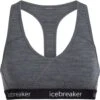 Icebreaker Sprite Racerback Bra Women - Gritstone Heather/Black 2 Icebreaker Sprite Racerback Bra Women - Gritstone Heather/Black -Icebreaker 209058 00 d 396243