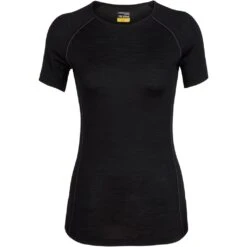 Icebreaker 150 Zone Crewe Short Sleeve Shirt Women - Black/Mineral 8 Icebreaker 150 Zone Crewe Short Sleeve Shirt Women - Black/Mineral -Icebreaker 286400 00 d 579127