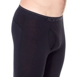 Icebreaker 200 Oasis Leggings With Fly Men - Black/Monsoon -Icebreaker 287290 03 d 581486