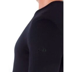 Icebreaker 260 Tech Crewe Long Sleeve Shirt Men - Black -Icebreaker 287291 03 d 581491