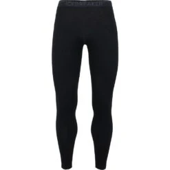 Icebreaker 260 Tech Leggings Men - Black/Monsoon -Icebreaker 287308 00 d 581527