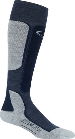 Icebreaker Ski+ Lite - Men's|-|Chaussettes Skier+ Lite - Homme -Icebreaker IBN704 7EFathom 20Heather 20 20Midnight 20Navy 20 20Blizzard 20Heather