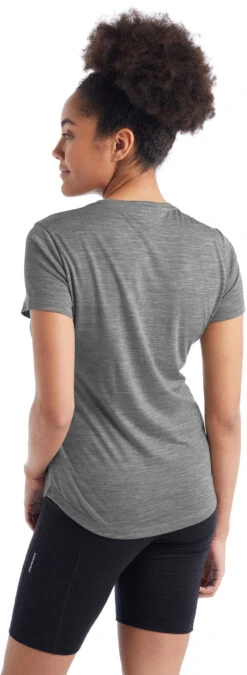 Icebreaker Sphere II SS Tee - Women's|-|T-shirt à Manches Courtes Sphere II - Femme 35 Icebreaker Sphere II SS Tee - Women's|-|T-shirt à Manches Courtes Sphere II - Femme -Icebreaker ICE 0A56D3 7E 7EBack1 20Metro 20Heather