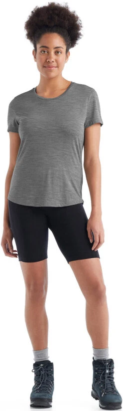 Icebreaker Sphere II SS Tee - Women's|-|T-shirt à Manches Courtes Sphere II - Femme 34 Icebreaker Sphere II SS Tee - Women's|-|T-shirt à Manches Courtes Sphere II - Femme -Icebreaker ICE 0A56D3 7E 7EFront1 20Metro 20Heather