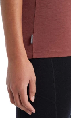 Icebreaker Trailhead Tech Lite II SS Tee - Women's|-|T-shirt à Manches Courtes Trailhead Tech Lite II - Femme -Icebreaker ICE 0A56DR 7E 7EDetail1 20Grape