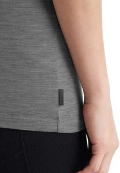 Icebreaker Trailhead Tech Lite II SS Tee - Women's|-|T-shirt à Manches Courtes Trailhead Tech Lite II - Femme -Icebreaker ICE 0A56DR 7E 7EDetail1 20Metro 20Heather