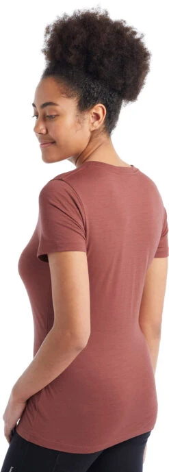 Icebreaker Trailhead Tech Lite II SS Tee - Women's|-|T-shirt à Manches Courtes Trailhead Tech Lite II - Femme -Icebreaker ICE 0A56DR 7E 7ESide 20Grape