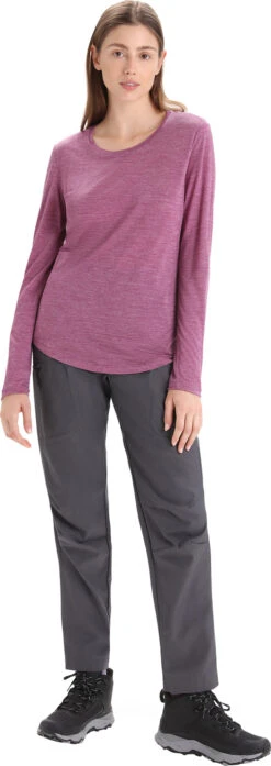 Sphere II LS Tee - Women's|-|icebreaker Women's Merino Sphere II Long Sleeve T-Shirt 17 Sphere II LS Tee - Women's|-|icebreaker Women's Merino Sphere II Long Sleeve T-Shirt -Icebreaker ICE 0A56EJ 7E 7EStandard 20Outfit 20Go 20Berry 20Heather 3432fb1f eeaf 41ca a50a 0c74a56392f2