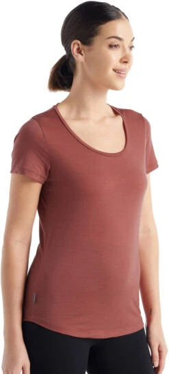 Icebreaker Sphere II SS Scoop Neck Tee - Women's|-|T-shirt à Encolure Dégagée à Manches Courtes Sphere II - Femme 20 Icebreaker Sphere II SS Scoop Neck Tee - Women's|-|T-shirt à Encolure Dégagée à Manches Courtes Sphere II - Femme -Icebreaker ICE 0A56EY 7E 7ESide 20Grape