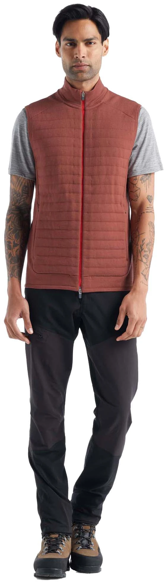 Icebreaker ZoneKnit Insulated Vest - Men's|-|Veste Isolée ZoneKnit - Homme 6 Icebreaker ZoneKnit Insulated Vest - Men's|-|Veste Isolée ZoneKnit - Homme - Image 4