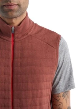 Icebreaker ZoneKnit Insulated Vest - Men's|-|Veste Isolée ZoneKnit - Homme 15 Icebreaker ZoneKnit Insulated Vest - Men's|-|Veste Isolée ZoneKnit - Homme -Icebreaker ICE 0A56FB 7E 7EDetail4 20Grape 20 20Lava