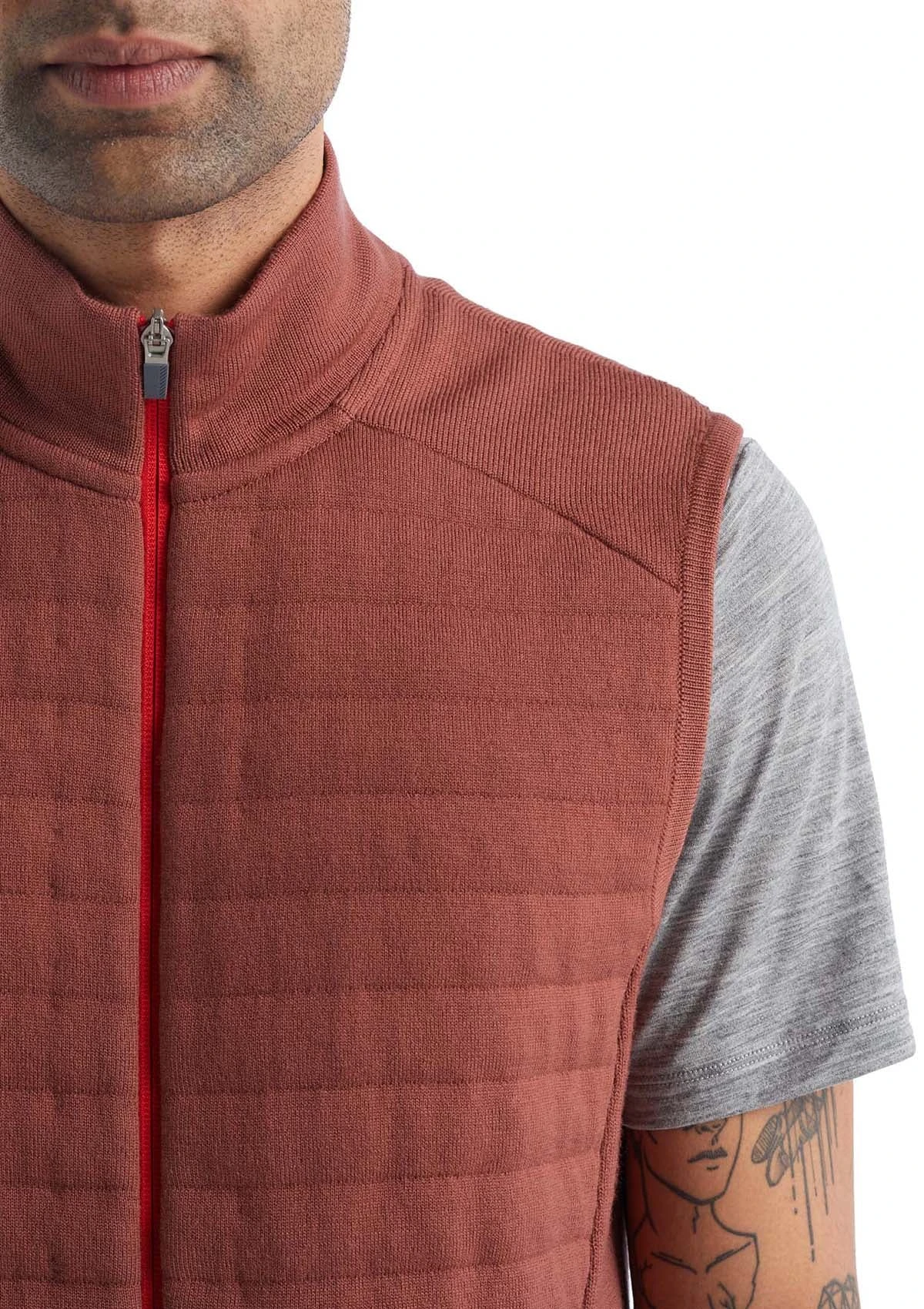 Icebreaker ZoneKnit Insulated Vest - Men's|-|Veste Isolée ZoneKnit - Homme 8 Icebreaker ZoneKnit Insulated Vest - Men's|-|Veste Isolée ZoneKnit - Homme - Image 6