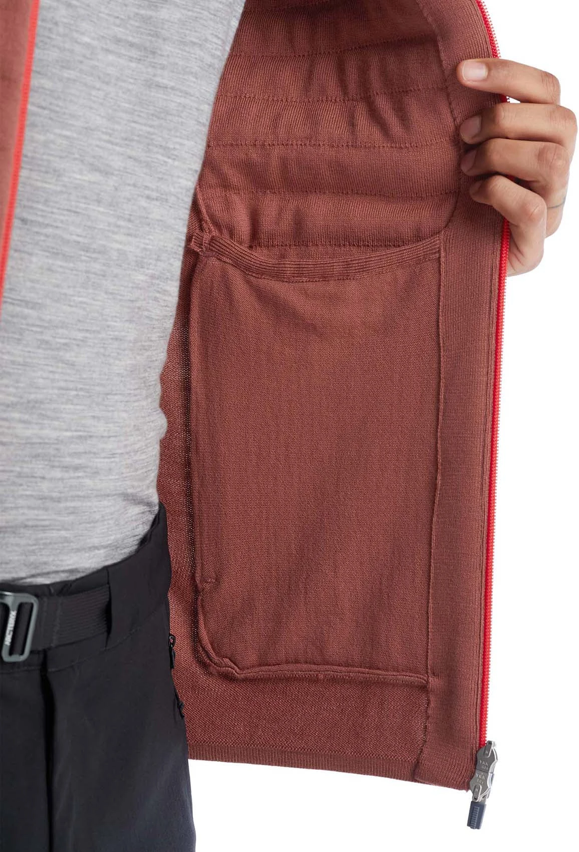 Icebreaker ZoneKnit Insulated Vest - Men's|-|Veste Isolée ZoneKnit - Homme 4 Icebreaker ZoneKnit Insulated Vest - Men's|-|Veste Isolée ZoneKnit - Homme - Image 2