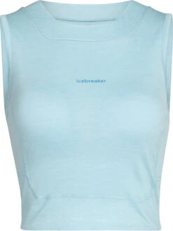 Icebreaker ZoneKnit™ Cropped Bra Tank - Women's|-|Camisole à Soutien-gorge Court De ZoneKnit™ - Femme -Icebreaker ICE 0A56FC 7EHaze