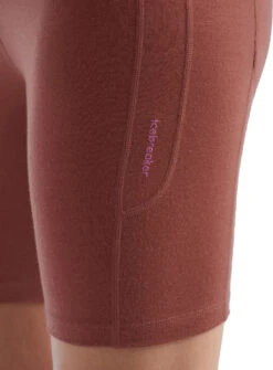 Icebreaker Fastray High Rise Shorts - Women's|-|Short Taille Haute Fastray - Femme 23 Icebreaker Fastray High Rise Shorts - Women's|-|Short Taille Haute Fastray - Femme -Icebreaker ICE 0A56FF 7E 7EDetail 20Grape