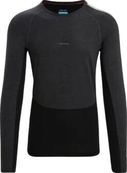 125 ZoneKnit Long Sleeve Crewe Baselayer Top - Men's|-|icebreaker Men's 125 ZoneKnit™ Merino Long Sleeve Crewe