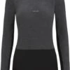 Icebreaker 125 ZoneKnit Long Sleeve Crewe Baselayer Top - Women's|-|Couche De Base à Manches Longues Et Col Rond 125 ZoneKnit - Femme 1 Icebreaker 125 ZoneKnit Long Sleeve Crewe Baselayer Top - Women's|-|Couche De Base à Manches Longues Et Col Rond 125 ZoneKnit - Femme -Icebreaker ICE 0A56H4 7EJet 20Heather 20 20Black 20 20Metro 20Heather 20 20Cb