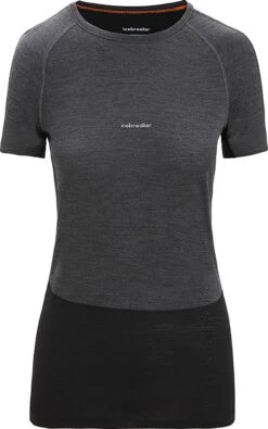 Icebreaker 125 ZoneKnit Short Sleeve Crewe Baselayer Top - Women's|-|Couche De Base à Manches Courtes Et Col Rond 125 ZoneKnit - Femme