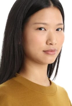 Icebreaker Crush Long Sleeve Sweatshirt - Women's|-|Chandail En Molleton à Manches Longues Crush - Femme -Icebreaker ICE 0A56KK 7E 7EDetail1 20Clove 2a42fae3 6f34 423b b325 8fe6b0978b2b