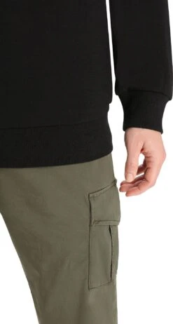 Icebreaker Crush Long Sleeve Sweatshirt - Women's|-|Chandail En Molleton à Manches Longues Crush - Femme -Icebreaker ICE 0A56KK 7E 7EDetail 20Black