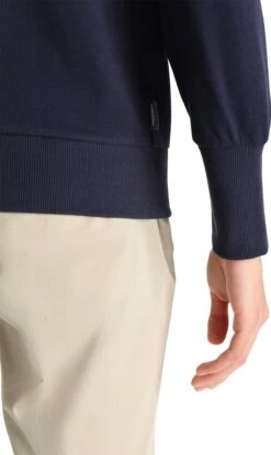 Central II Long Sleeve Sweatshirt - Women's|-|icebreaker Women's Merino Central II Long Sleeve Sweater -Icebreaker ICE 0A56L2 7E 7EDetail2 20Midnight 20Navy