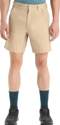 Icebreaker Hike Shorts - Men's|-|Short Hike - Homme -Icebreaker ICE 0A56MH 7E 7EFront 20Sand