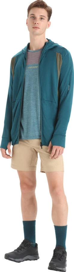 Icebreaker Hike Shorts - Men's|-|Short Hike - Homme -Icebreaker ICE 0A56MH 7E 7EStandard 20Outfit 20Sand