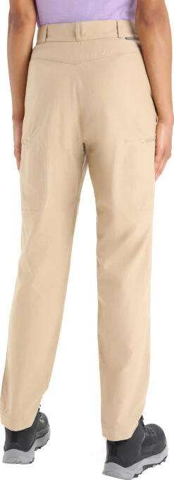 Icebreaker Hike Pants - Women's|-|Pantalon Hike - Femme -Icebreaker ICE 0A56MN 7E 7EBack 20Sand