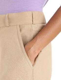 Icebreaker Hike Pants - Women's|-|Pantalon Hike - Femme -Icebreaker ICE 0A56MN 7E 7EDetail4 20Sand