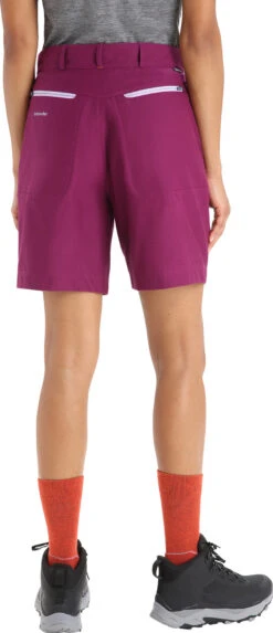 Icebreaker Hike Shorts - Women's|-|Short Hike - Femme 19 Icebreaker Hike Shorts - Women's|-|Short Hike - Femme -Icebreaker ICE 0A56MP 7E 7EBack 20Go 20Berry