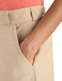 Icebreaker Hike Shorts - Women's|-|Short Hike - Femme 23 Icebreaker Hike Shorts - Women's|-|Short Hike - Femme -Icebreaker ICE 0A56MP 7E 7EDetail1 20Sand