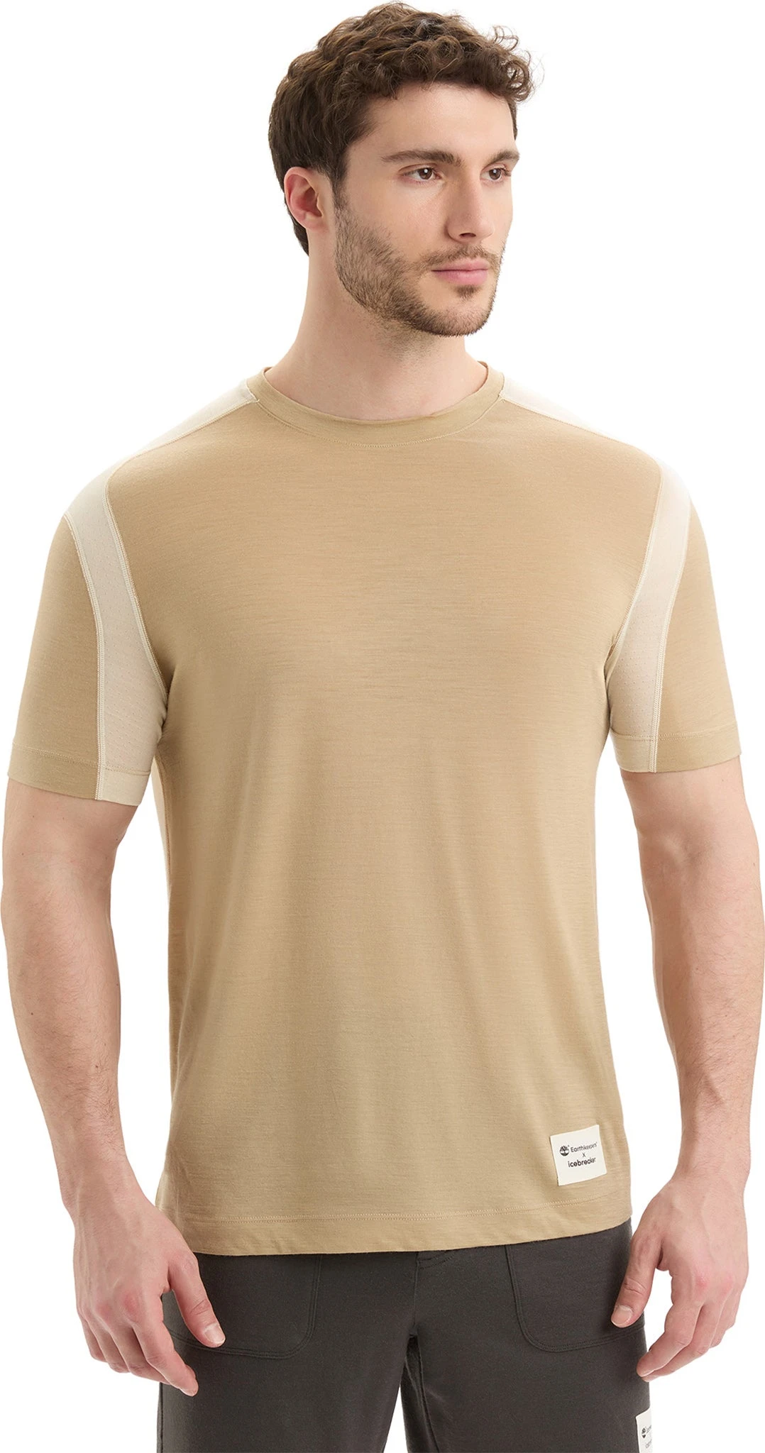 Icebreaker IB X Timberland Merino ZoneKnit Short Sleeve Tee - Men's|-|T-shirt à Manches Courtes En Laine Mérinos ZoneKnit IB X Timberland - Homme 10 Icebreaker IB X Timberland Merino ZoneKnit Short Sleeve Tee - Men's|-|T-shirt à Manches Courtes En Laine Mérinos ZoneKnit IB X Timberland - Homme - Image 8