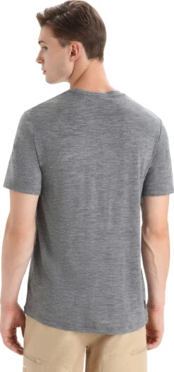 Icebreaker Tech Lite II Short Sleeve Tee Nature Sprint - Men's|-|T-shirt Tech Lite II Nature Sprint - Homme -Icebreaker ICE 0A56NB 7E 7EBack 20Gritstone 20Heather 4a5a7fda ca91 406b ad14 e6bfe09e2f0a