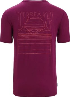 Icebreaker Tech Lite II Short Sleeve Tee Mountain Sunset - Men's|-|T-shirt Tech Lite II Mountain Sunset - Homme 21 Icebreaker Tech Lite II Short Sleeve Tee Mountain Sunset - Men's|-|T-shirt Tech Lite II Mountain Sunset - Homme -Icebreaker ICE 0A56NF 7E 7EBack 20Go 20Berry c6879fbf df9d 40ea 852a 1ddb1e86d220
