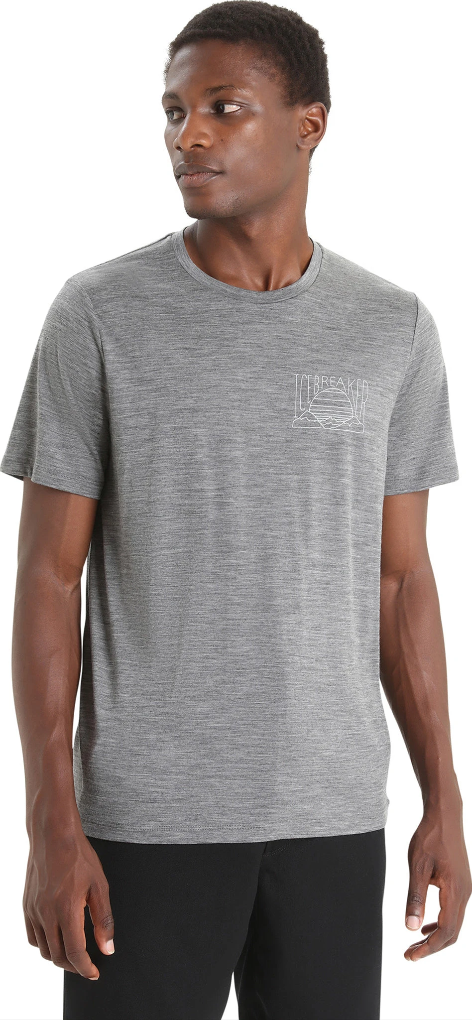 Icebreaker Tech Lite II Short Sleeve Tee Mountain Sunset - Men's|-|T-shirt Tech Lite II Mountain Sunset - Homme 10 Icebreaker Tech Lite II Short Sleeve Tee Mountain Sunset - Men's|-|T-shirt Tech Lite II Mountain Sunset - Homme - Image 8