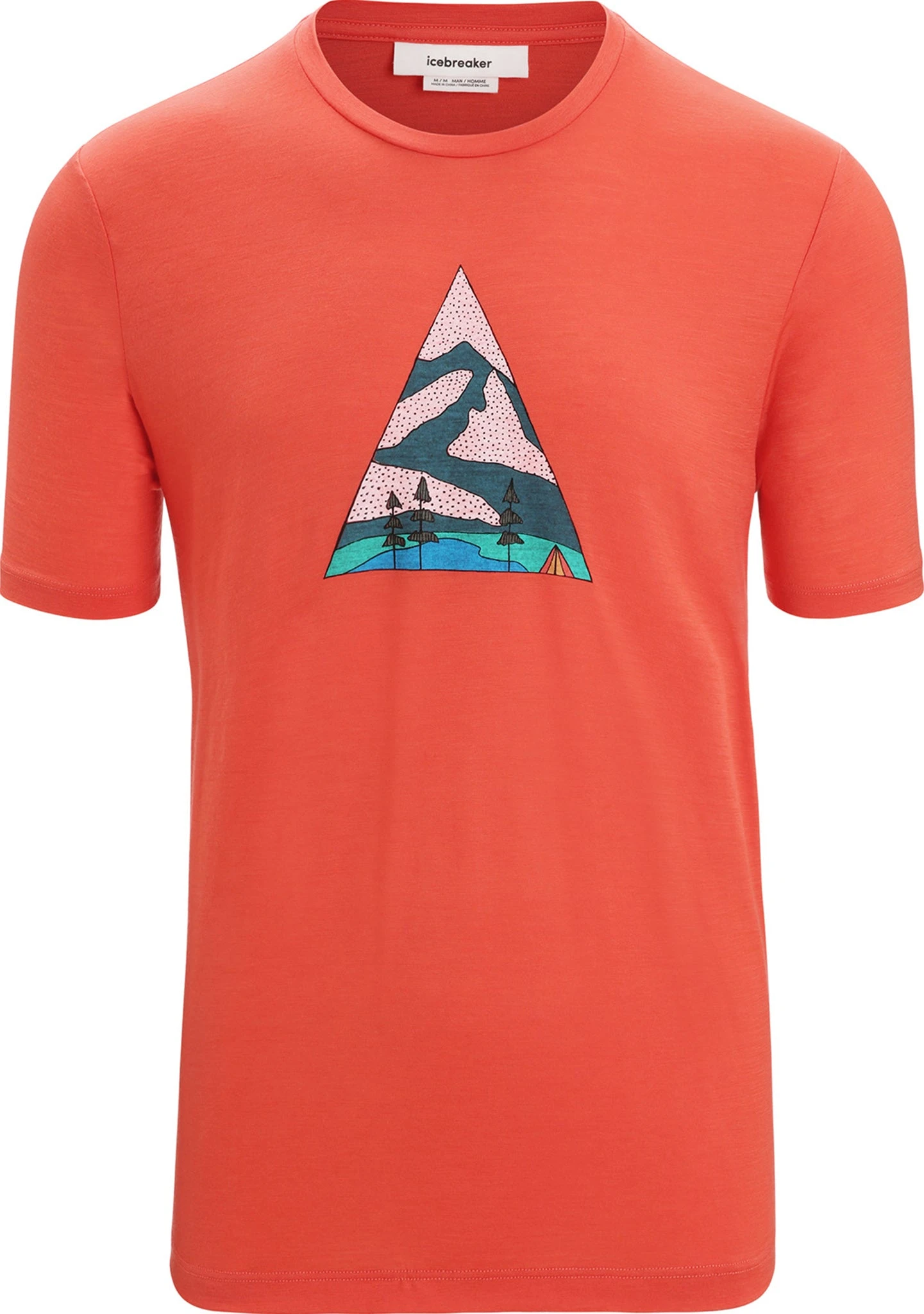 Icebreaker Tech Lite II Short Sleeve Tee Camping Ground - Men's|-|T-shirt Tech Lite II Camping Ground - Homme 4 Icebreaker Tech Lite II Short Sleeve Tee Camping Ground - Men's|-|T-shirt Tech Lite II Camping Ground - Homme - Image 2