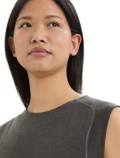 Icebreaker IB X Timberland Merino Linen Sleeveless Top - Women's|-|Haut Sans Manches En Lin Mérinos IB X Timberland - Femme -Icebreaker ICE 0A56NY 7E 7EDetail1 20Onyx